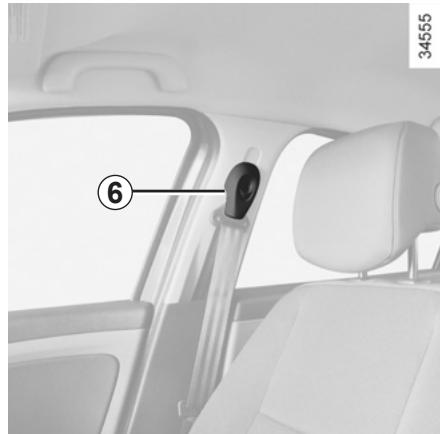RENAULT FLUENCE ZE - Témoin d'alerte de non-port des ceintures avant - 1