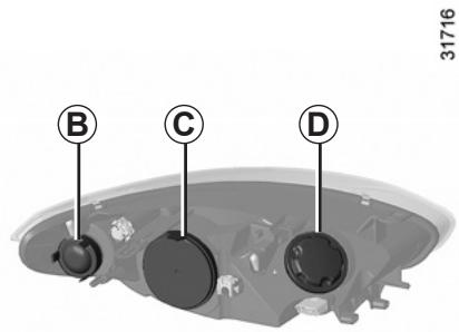 RENAULT FLUENCE ZE - PROJECTEURS AVANT : remplacement des lampes (2/2) - 1