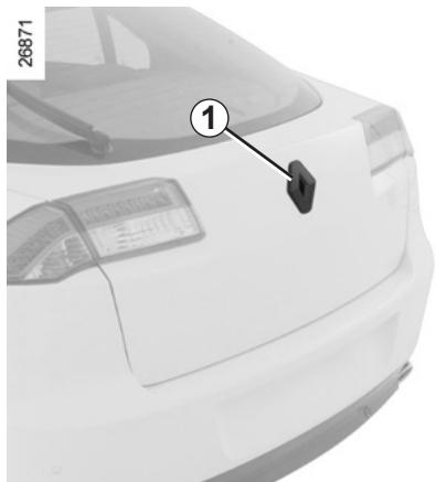 RENAULT LAGUNA III - COFFRE À BAGAGES - 1