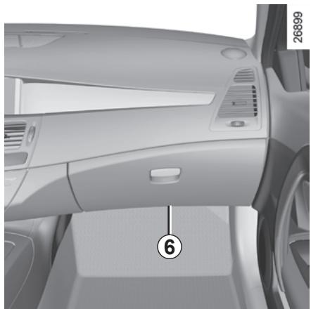 RENAULT LAGUNA III - Éclairés de boîte à gants 5 - 1