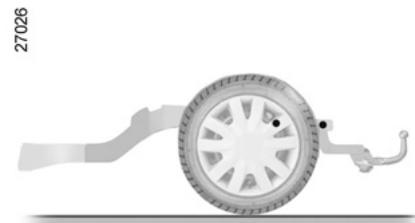 RENAULT LAGUNA III - Rangement sous tapis - 2