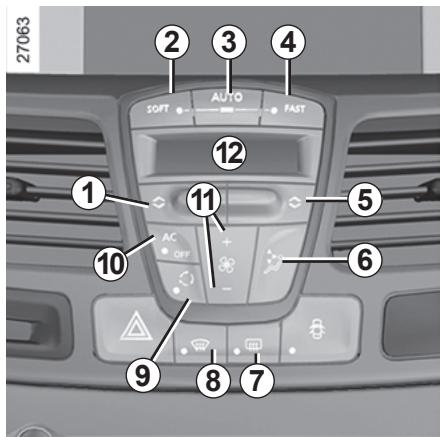 RENAULT LAGUNA III - Le recyclage d'air permet : - 1