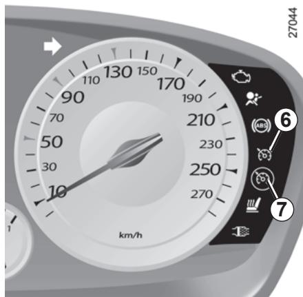 RENAULT LAGUNA III - RÉGULATEUR-LIMITEUR DE VITESSE : fonction régulateur (suite) - 2