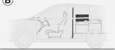 RENAULT LAGUNA III - FILET DE SÉPARATION DE BAGAGES - 1