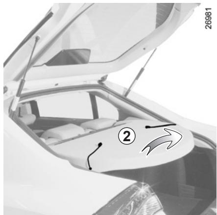 RENAULT LAGUNA III ESTATE - TABLETTE ARRIÈRE - 3