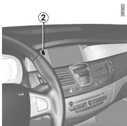 RENAULT LAGUNA III ESTATE - Activation de l'airbag passager avant - 1