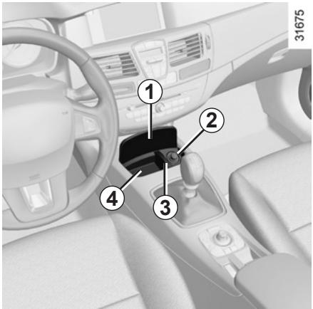 RENAULT LAGUNA III ESTATE - CENDRIER, ALLUME-CIGARES, PRISE ACCESSOIRES - 1
