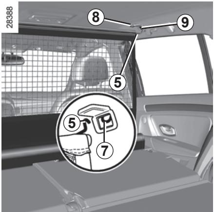 RENAULT LAGUNA III ESTATE - FILET DE SÉPARATION DE BAGAGES (3/3) - 1