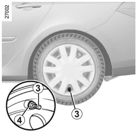 RENAULT LAGUNA III ESTATE - SYSTÈME DE SURVEILLANCE DE PRESSION DES PNEUMATIQUES (3/3) - 1