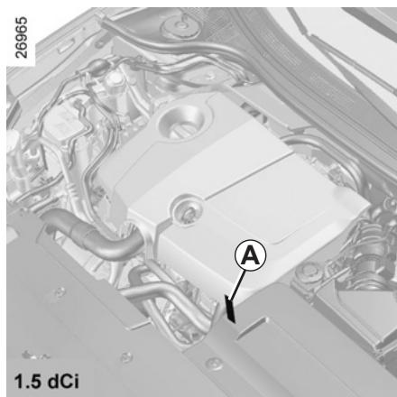 RENAULT LAGUNA III ESTATE - PLAQUES D'IDENTIFICATION MOTEUR - 3