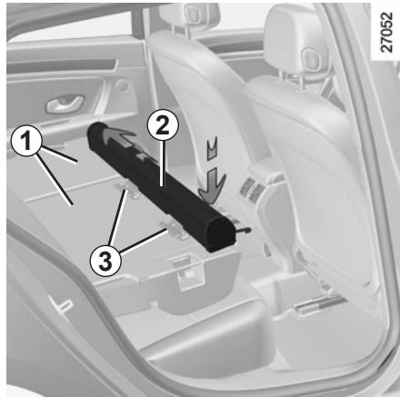 RENAULT LAGUNA III ESTATE - FILET DE SÉPARATION DE BAGAGES (1/3) - 3