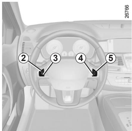 RENAULT LAGUNA III ESTATE - RÉGULATEUR-LIMITEUR DE VITESSE : fonction limiteur (1/3) - 2