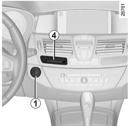 RENAULT LAGUNA III ESTATE - Desserrage du frein de parking assisté - 1
