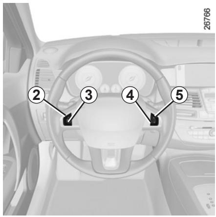 RENAULT LAGUNA III ESTATE - RÉGULATEUR-LIMITEUR DE VITESSE : fonction limiteur (3/3) - 1