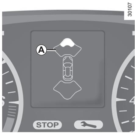 RENAULT LAGUNA III ESTATE - Activation/désactivation automatique de l'aide au parking avant - 1