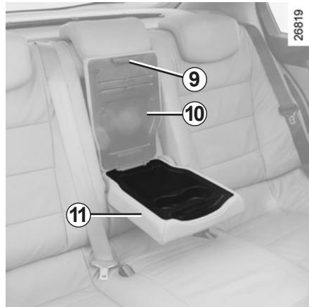 RENAULT LAGUNA III ESTATE - RANGEMENTS, AMÉNAGEMENTS HABITACLE (3/4) - 4