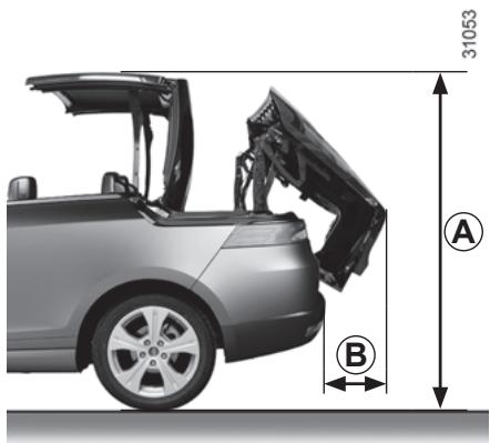 RENAULT MEGANE III CC - Particularités des véhicules équipés de l'aide au parking - 3