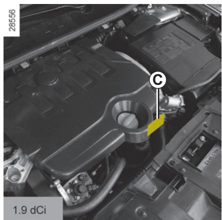 RENAULT MEGANE III CC - Plaques d'identification MOTEUR (2/2) - 4
