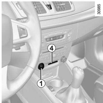 RENAULT MEGANE III CC - Desserrage du frein de parking assisté - 2