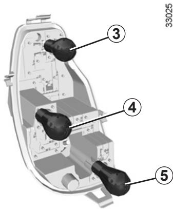 RENAULT TWINGO II RESTYLE - Feu de position et stop, de direction et de brouillard arrête - 3