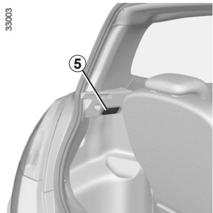 RENAULT TWINGO II RESTYLE - ÉCLAIRAGE INTÉRIEUR : remplacement des lampes (2/2) - 1