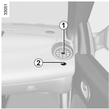 RENAULT TWINGO II RESTYLE - AÉRATEURS : sorties d'air (2/2) - 1