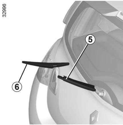 RENAULT TWINGO II RESTYLE - Remplacement des balais d'essuie-vitre avant 1 - 1
