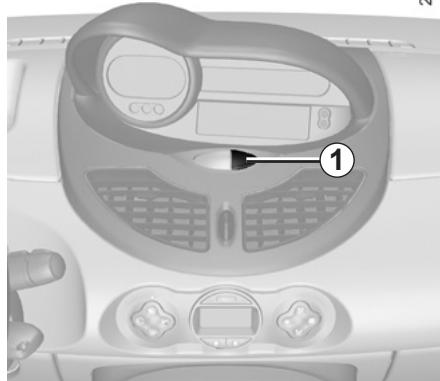RENAULT TWINGO II RESTYLE - Verrouillage/déverrouillage de l'extérieur - 1