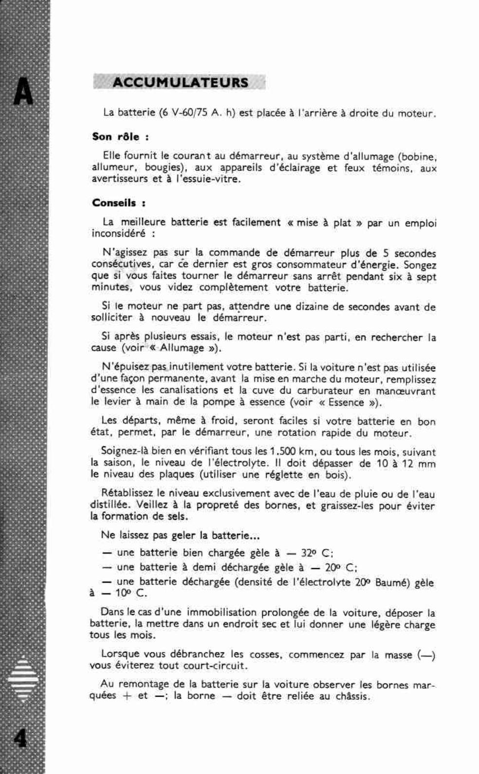RENAULT 4CV - Reservoir - 1