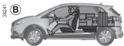 RENAULT CAPTUR 2014 - TRANSPORT D'OBJETS DANS LE COFFRE - 2