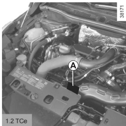 RENAULT CAPTUR 2014 - PLAQUES D'IDENTIFICATION MOTEUR - 3