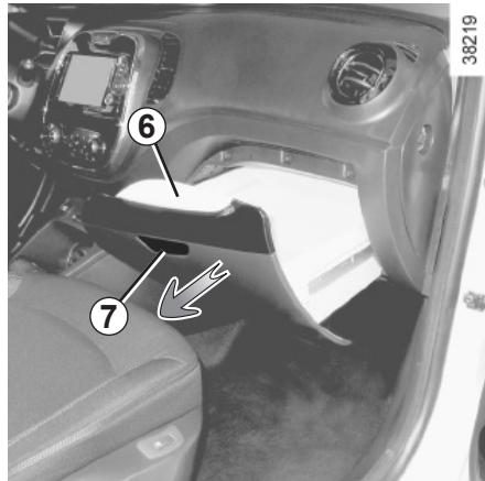 RENAULT CAPTUR 2014 - Rangement de planche de bord 5 - 1