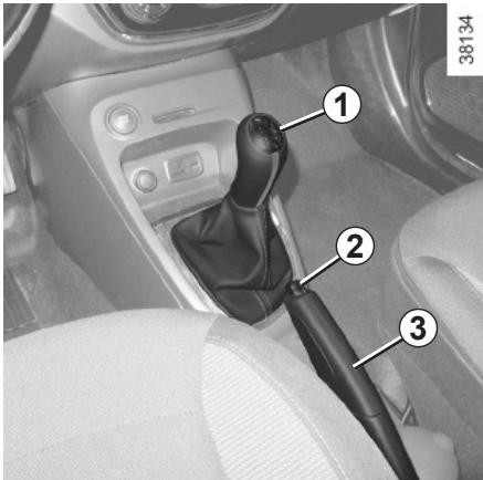 RENAULT CAPTUR 2014 - LEVIER DE VITESSES/FREIN À MAIN - 1