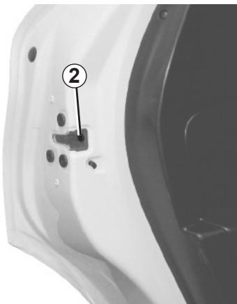 RENAULT CAPTUR 2014 - Utilisation de la clé intégrée à la carte RENAULT - 1