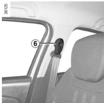 RENAULT CAPTUR 2014 - Alerte de non-port de ceinture arrriere (suivant vehicule) - 1