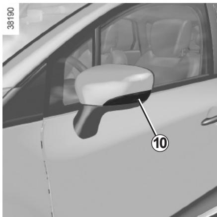 RENAULT CAPTUR 2014 - Éclairesurs plaque d'immatriculation 8 - 2