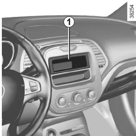 RENAULT CAPTUR 2014 - PRE-ÉQUIPEMENT RADIO - 1