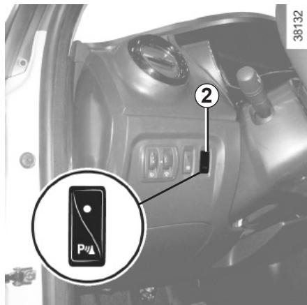 RENAULT CAPTUR 2014 - Réglage du volume sonore de l'aide au parking - 1