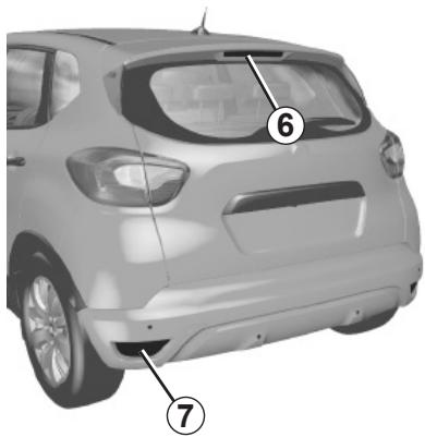 RENAULT CAPTUR 2014 - FEUX ARRÈRE ET LATERAUX : remplacement des lampes (2/2) - 1