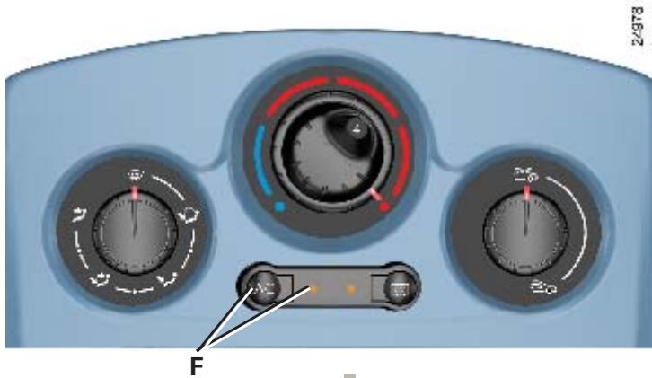 RENAULT CLIO 2 2005 - L'utilisation de l'air conditionné permet : - 1