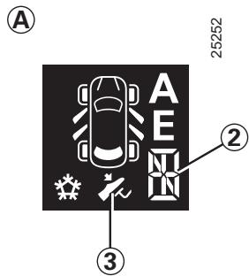 RENAULT CLIO 2 2005 - Levier de sélection 1 - 1