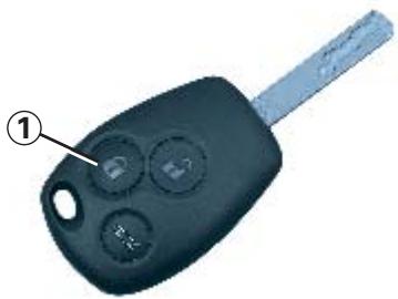 RENAULT CLIO 2 2005 - CLÉ / TÉLÉCOMMANDE À RADIOFRÉQUENCE : super condamnation - 1