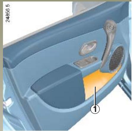 RENAULT CLIO 2 2005 - RANGEMENTS À L'ARRIÈRE/ AMÉNAGEMENTS HABITACLE - 1