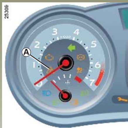 RENAULT CLIO 2 2005 - L'inhibition de la fonction a pour effet de désactiver aussi la fonction E.S.P. - 1