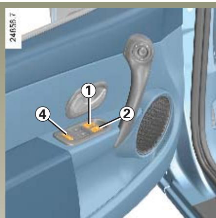 RENAULT CLIO 2 2005 - LÈVE-VITRES ÉLECTRIQUES (suite) / LÈVE-VITRES ÉLECTRIQUES IMPULSIONNELS - 2