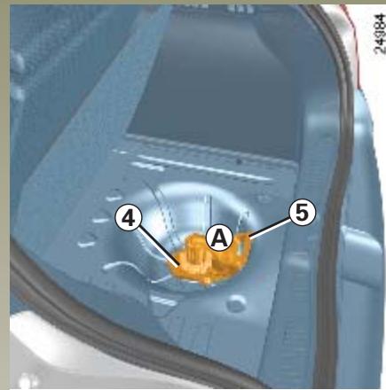 RENAULT CLIO 2 2005 - ROUE DE SECOURS - 2
