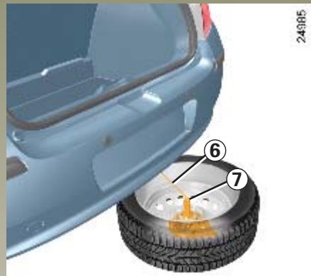 RENAULT CLIO 2 2005 - ROUE DE SECOURS - 4