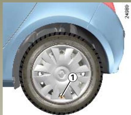 RENAULT CLIO 2 2005 - SYSTÈME DE SURVEILLANCE DE PRESSION DES PNEUMATIQUES - 2