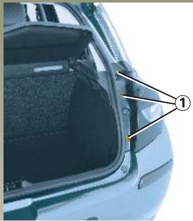 RENAULT CLIO 2 2005 - FEUX ARRIÈRE : remplacement des lampes - 1