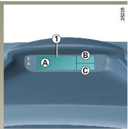 RENAULT CLIO 2 2005 - AFFICHEURS D'INFORMATIONS - 1